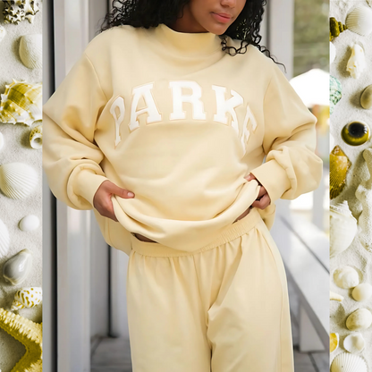 Sunkissed Varsity Crewneck