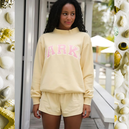 Sunkissed Varsity Crewneck