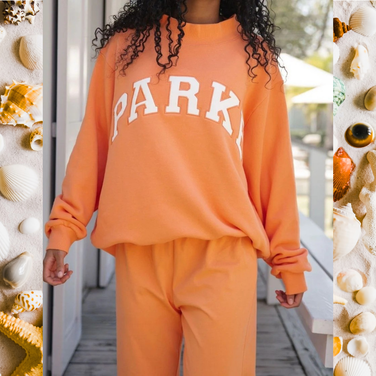 Sunkissed Varsity Crewneck