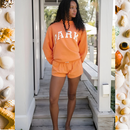 Sunkissed Varsity Crewneck