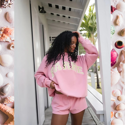 Sunkissed Varsity Crewneck