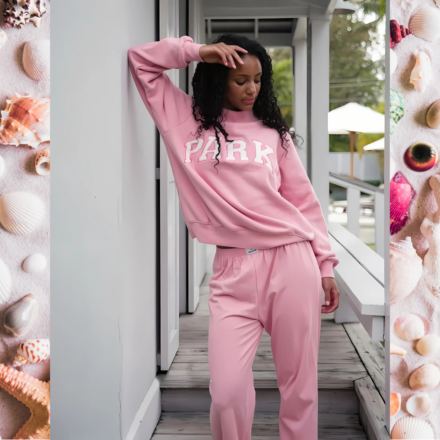 Sunkissed Varsity Crewneck