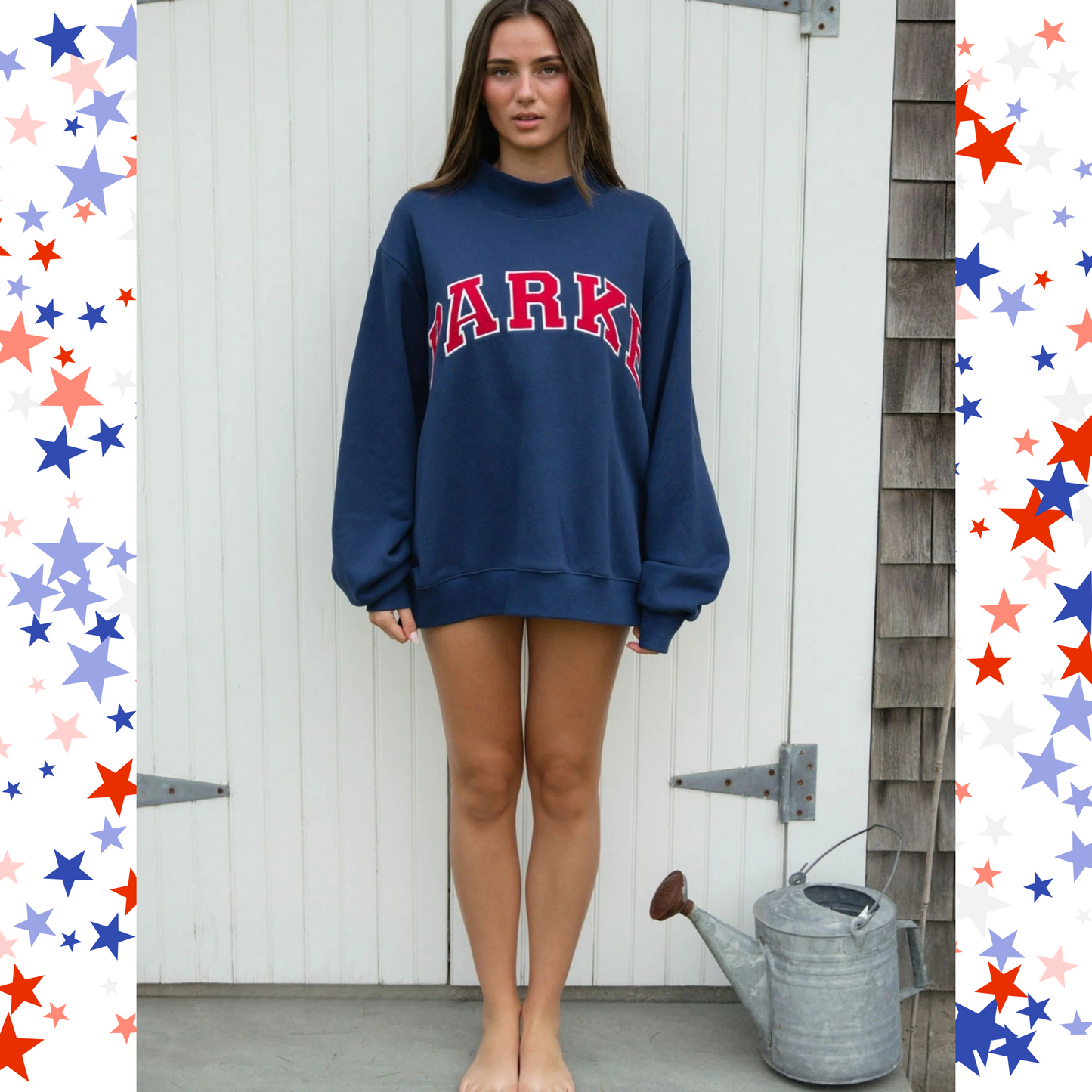 Sunkissed Varsity Crewneck