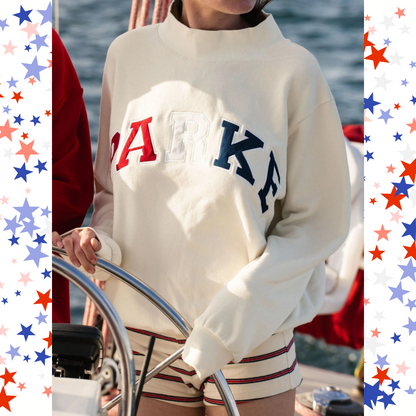 Sunkissed Varsity Crewneck