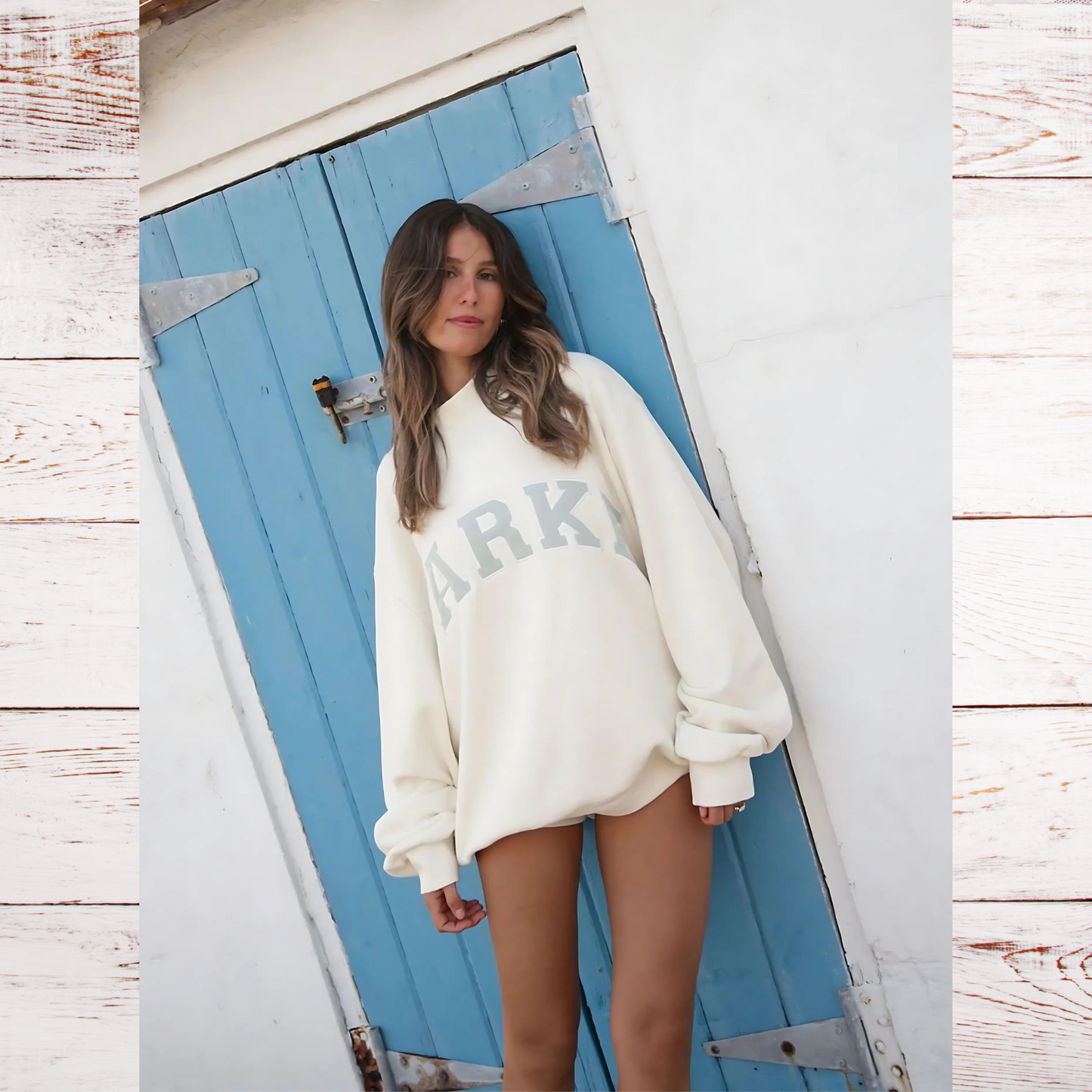 Sunkissed Varsity Crewneck